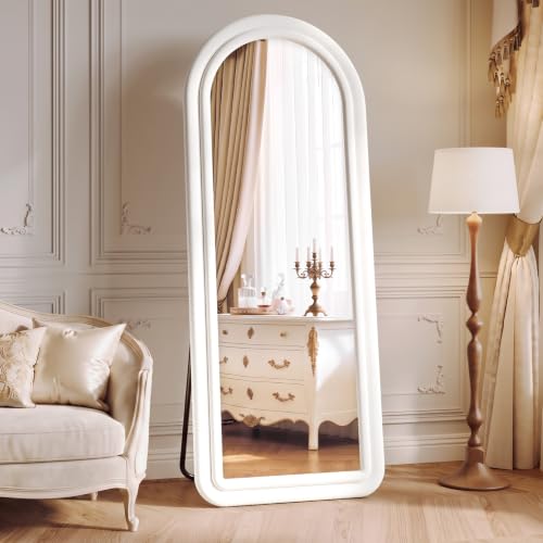 Image of Koonmi 63 inchx24 inch Arched Full Length Mirror, Floor Mirror with Stand