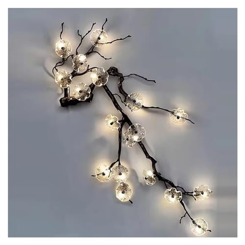 Aplique de Pared de Cobre Compatible con lámparas de Noche con Apliques Dorados y Negros de Sala de Estar (un Solo Color, diámetro 45 x Alto 55 cm).