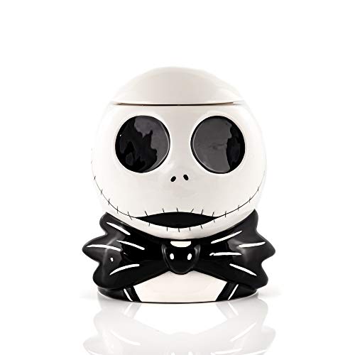 Seven20 Tim Burton's The Nightmare Before Christmas Ceramic Jack Skellington Cookie Jar