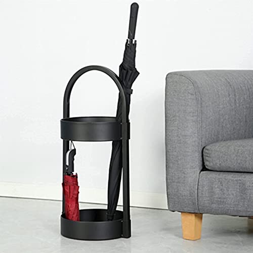 Support de rangement multifonctionnel noir pour grands parapluies - 4