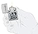 Zippo Harley-Davidson Engine High Polish Chrome Pocket Lighter, One Size