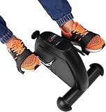 Portable Exercise Bike Pedals Stable Mini Floor Foot Pedal - Durable Leg and Arm Recovery Medical...