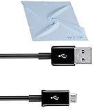 KOMPATIBEL: Das Kabel ist kompatibel mit Smartphones, Tablets, MP3-Player, Kameras, Festplatten, E-Reader und allen anderen Geräten mit Micro-USB-Anschlüssen, z.B. SAMSUNG: Galaxy S7 / S7 Edge / S6 / S6 Edge / S6 Edge+ / S5 / A3 A5 A7 (2016) / J3 J5 J7 (2016+2017) HUAWEI: Mate 10 Lite / P8 / P8 Lite / P9 Lite / P10 Lite HTC: One M7 / One M8 / One M9 / One A9 LG: G2 / G3 / G4 / V10