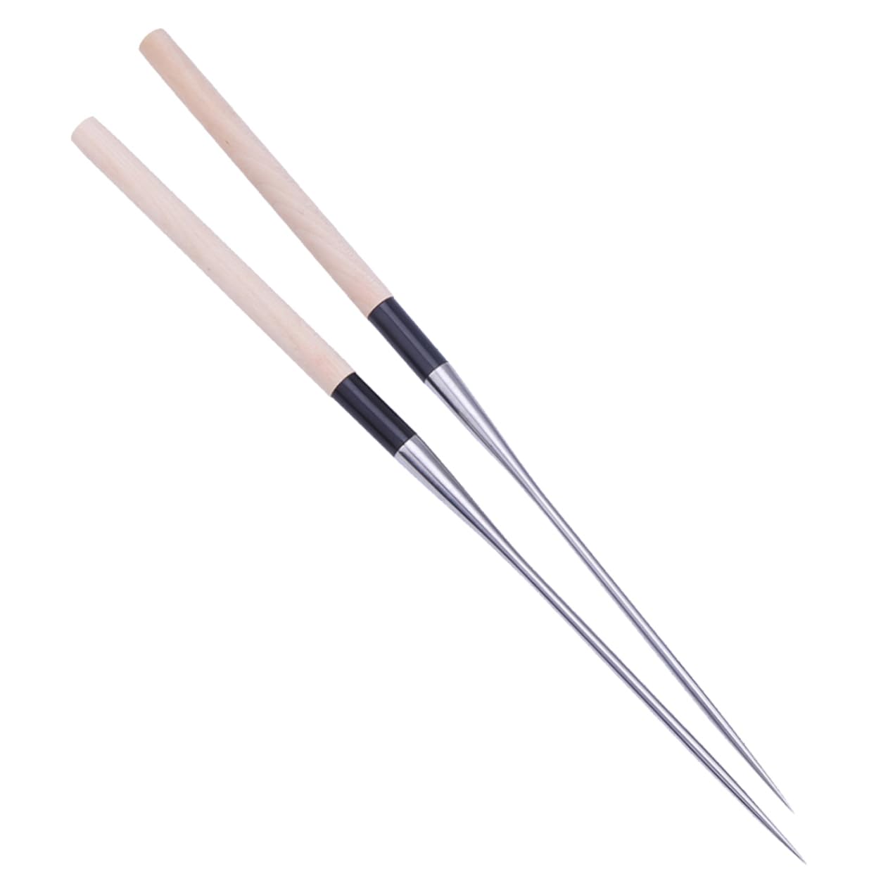 Palillos para sushi de acero inoxidable perfectos para cenas japonesas y degustación de maki