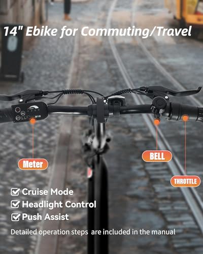 ANCHEER 350W Compact Foldable Ebike