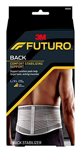 FuturoActive Lumbar Support Medium 41061Fr/ Size 26 Cm, Grey 10630439, Small
