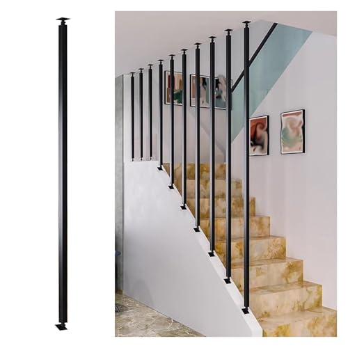 Metal Stair Spindles, Adjustable Angle Baluster Posts for Restaurants and Hotels