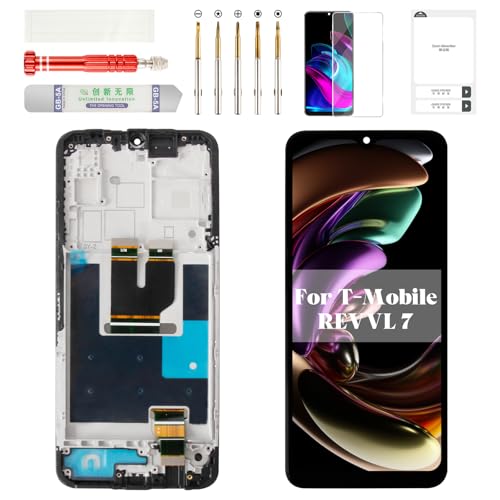 Écran pour T-Mobile REVVL 7 5G bloc afficheur LCD et vitre tactile