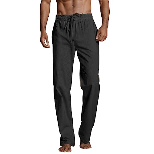 Jogging hommes en coton violet pour vos séances de yoga et sorties plage
