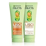 Garnier Fructis Lisci Cheratina Kit Shampoo e Balsamo