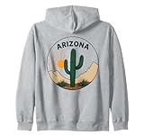 Arizona Cactus Sunset Souvenir, senderismo por el suroeste del desierto de Arizona Sudadera con Capucha