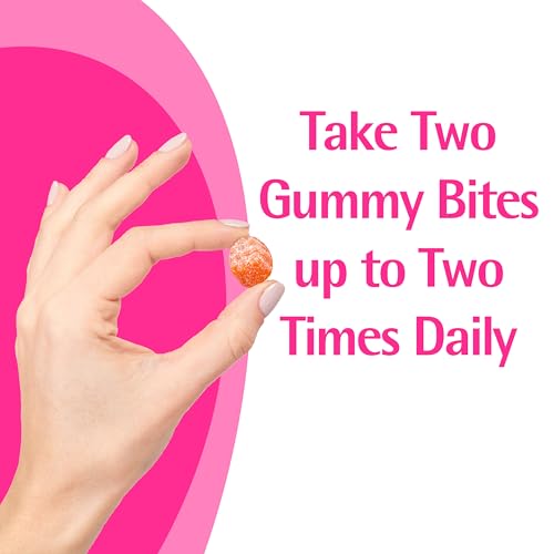 Caltrate Gummy Bites 500 mg Calcium and Vitamin D Supplement, Black Cherry, Strawberry, Orange - 50 Count - Thumbnail 7