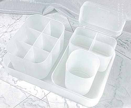 Boîte de rangement d'ensemble de bureau de magasin d'ongles mat