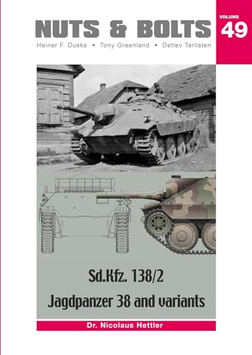 ナッツ&ボルト Sd.Kfz.138/2 駆逐戦車38 ヘッツァーとその派生型 模型資料本 Vol.49