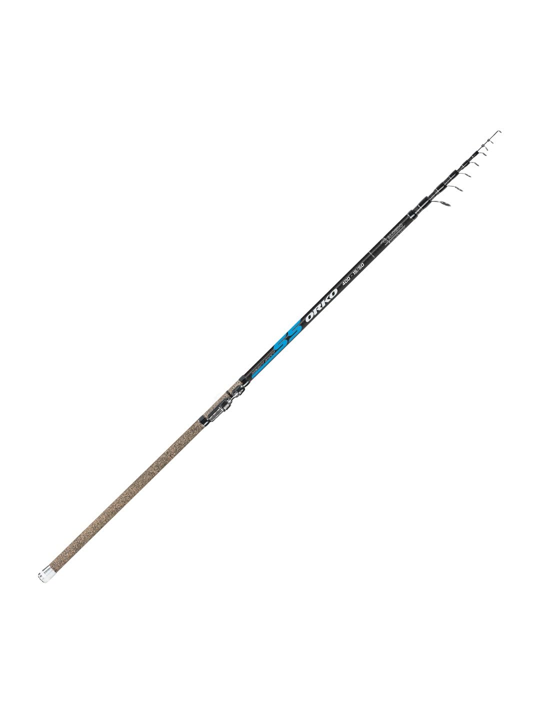 Alcedo Orko S5 Canna da Pesca Versatile per Mare e Acqua Dolce, Azione Parabolica, Anelli Sea Guide, Impugnatura Antiscivolo.