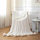 Manta multiusos: manta suave de 150 cm x 200 cm que se puede utilizar en tu dormitorio, habitación de invitados, hogar, casa de vacaciones o en cualquier otro lugar. Apto para todas las estaciones. También se puede utilizar para decorar tu hogar y una manta de color puro añade color a tu vida. Regalo perfecto para amigos, familiares y colegas.