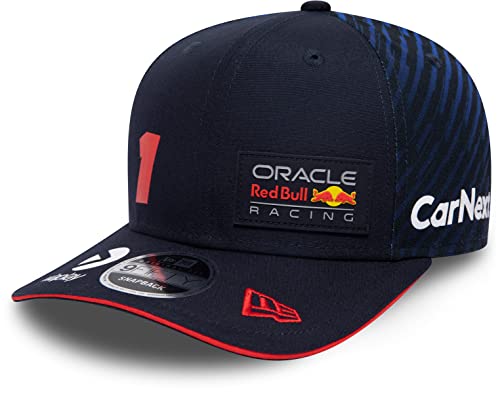 New Era Red Bull Racing F1 9Fifty PC 33 MV Driver Casquette Snapback, bleu marine, M/L