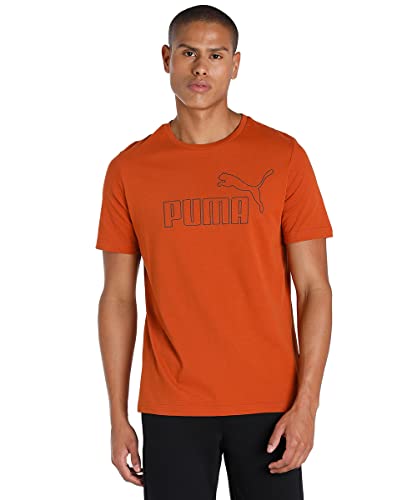 Image of Puma Men Cotton Solid Regular Fit Tees