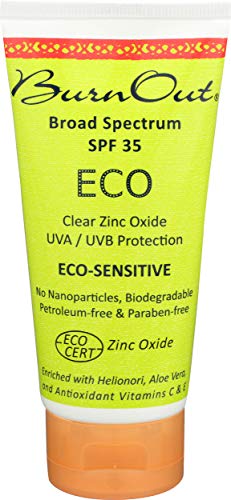 Burnout, Sunscreen Zinc Oxide Sensitive Spf35, 3 Ounce