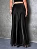 Prinbara Women's Satin Maxi Skirts Dressy Casual Z... #5