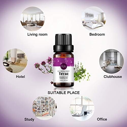 RAINBOW ABBY Thyme Essential Oil - 100% Pure Natural Thyme Oil for Skin, Diffuser & Candle Making Scent — view 3