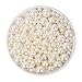 1300PCS Pearls for Vase Filler,Ivory Pearl Beads with No Hole,Vase Filler Fake Pearls, Artificial Plastic Pearl Beads for Table Scatters, Wedding Party,Decoration