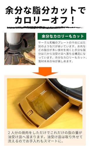 ナカノチャンネル ザイグル サークル炙輪 ハーフフラットプレートセット