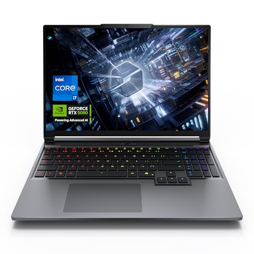 Image of Aurora 16X Gaming Laptop, 16 inch 2.5K WQXGA 180Hz Display 500nits, Intel Core i7-14650HX, Geforce RTX 5060, 32GB DDR5 RAM, 1TB SSD, Wi-Fi 6E, RGB Backlit, Ice Shark Cooling, Win 11 Home