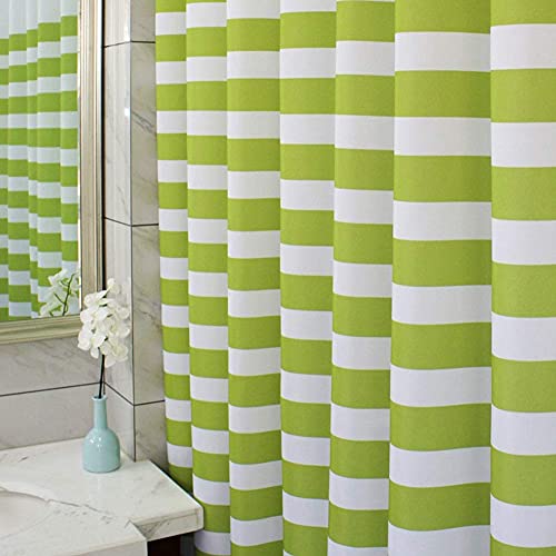 Petit rideau de douche imperméable long tissu polyester - 5
