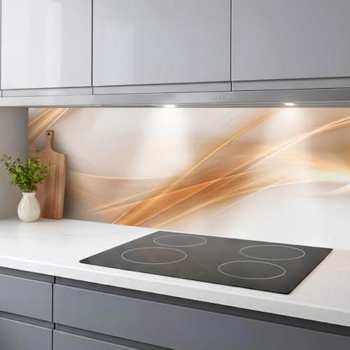 Rodnik Küchenrückwand – monolithische ABS-Platte mit Direktdruck, formstabil und langlebig. Große Motivauswahl (Amelia, 60x400 cm)