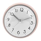 Horloges murales pour salles de bains - ce serait une décoration murale de salle de bains pour vous et votre maison, et c'est une horloge murale pratique en même temps, petite horloge avec ventouse