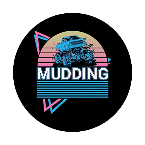 Mudding Retro PopSockets Swappable PopGrip, Black - Image 3
