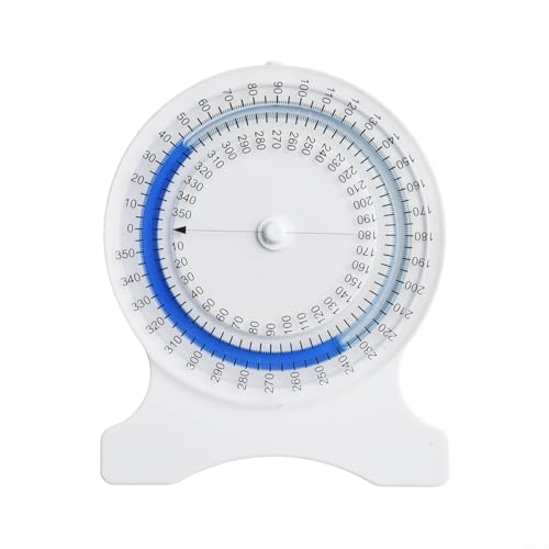 Honseadek Therapie-Struktur, physikalische Reichweitenmessung, Bewegung mit Plus im Nacken, auslaufsicher, Schulter, weiß, physisches Blau des Neigungsmessers