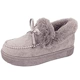Damen Corashoes, Casual Fashion Flat Boots Niedliche warme Winter langlebige Schuhe, Damen Plüsch Sneaker, Schuhe