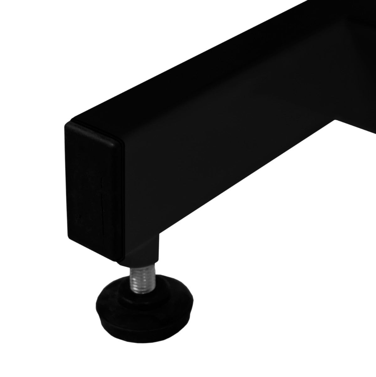 Mesa de Aseo Hidráulica Altura Ajustable Capacidad de 180kg Amplia Superficie de Goma 106cm x 61cm Resistente Estructura de Acero 4 Patas Estables Adaptables 3 Lazos para Sujeción [Negro & Gris]