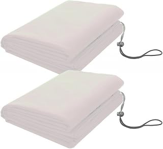 Chaquetas de forro polar de alta calidad para plantas que protegen contra las heladas y los elementos climáticos (blanco)