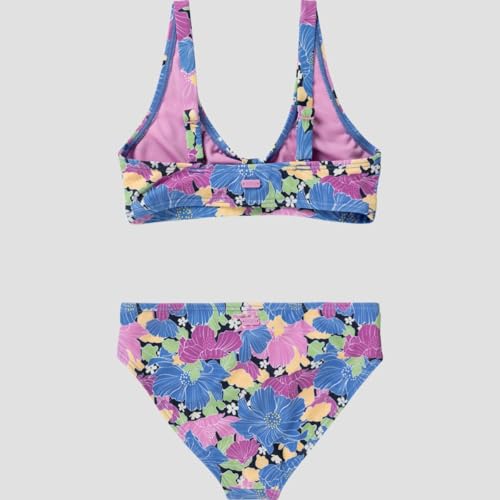 Roxy Girls' Outline Floral Bikini Set (Big Kid)2
