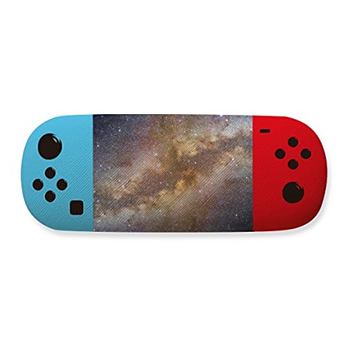 Étui de rangement à lunettes galaxie jaune : idée cadeau originale