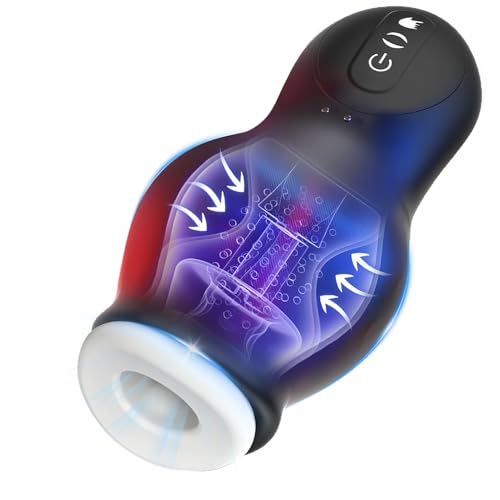 Automatic Male Masterburbatar 7 Viboators 7 Suck,3 in 1 Male Masterburbatar Hand Free AUT Men Masturebastorfor Pocket Puzzy Silicone Hands Free Realistic Underwear D1XB00