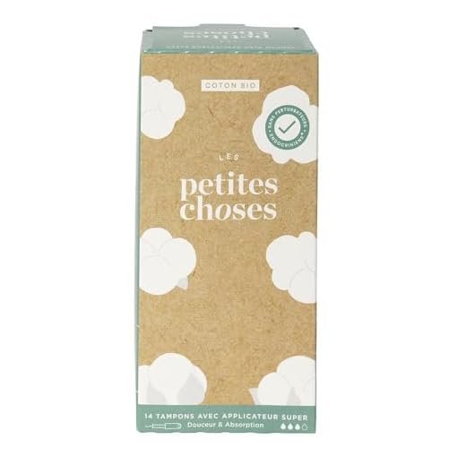 Les Petites Choses Tampons Flux Super Avec Applicateurs Coton Bio x4