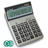 Bei diesem Recyclingrechner mit schwenkbarem Display sind sowohl die Ober- wie auch die Unterschale aus Recycling Material, welches von ausgedienten Canon Kopierern stammt.