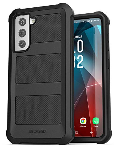 Capa Encased Heavy Duty Falcon Series projetada para Samsung Galaxy S21 Plus – Capa protetora para c