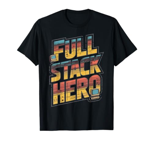 Développeur Web amusant Full Stack Coding Hero T-Shirt