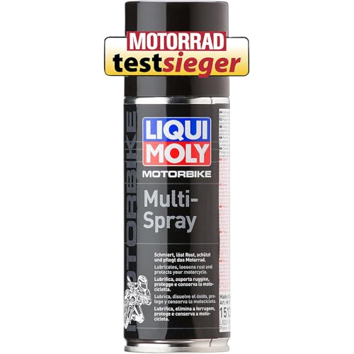 LIQUI MOLY Motorbike Multispray | 200 ml | Motorrad Korrosionsschutz | Rostlöser | Art.-Nr.: 1513, farblos