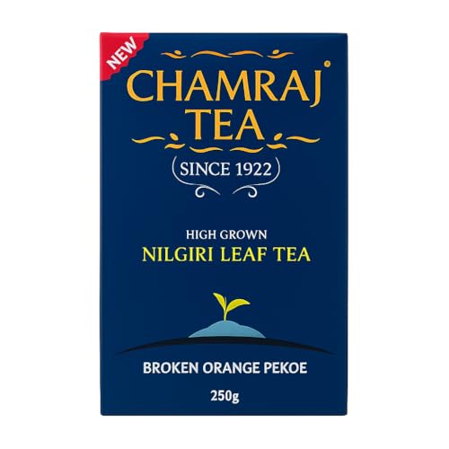 HONEYBEE TEA | Nilgiri Leaf Tea 250 g | Pack of 2 | Total 500 g | High Grown Nilgiri Leaf Tea BOP