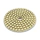 Yuhtech Polierscheiben Set, 12 Pcs 3 Zoll 80mm Diamant Polierpad Nass Schleifscheiben für Beton Marmor Granit Stein 50-3000 Grit, mit 2pcs Backing Halter Disc
