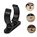 Abaodam 2pcs Tube Fixing Clamps Boat Pole Bracket Clip Spring Clip for Boat Hook Fishing Rod Plastic