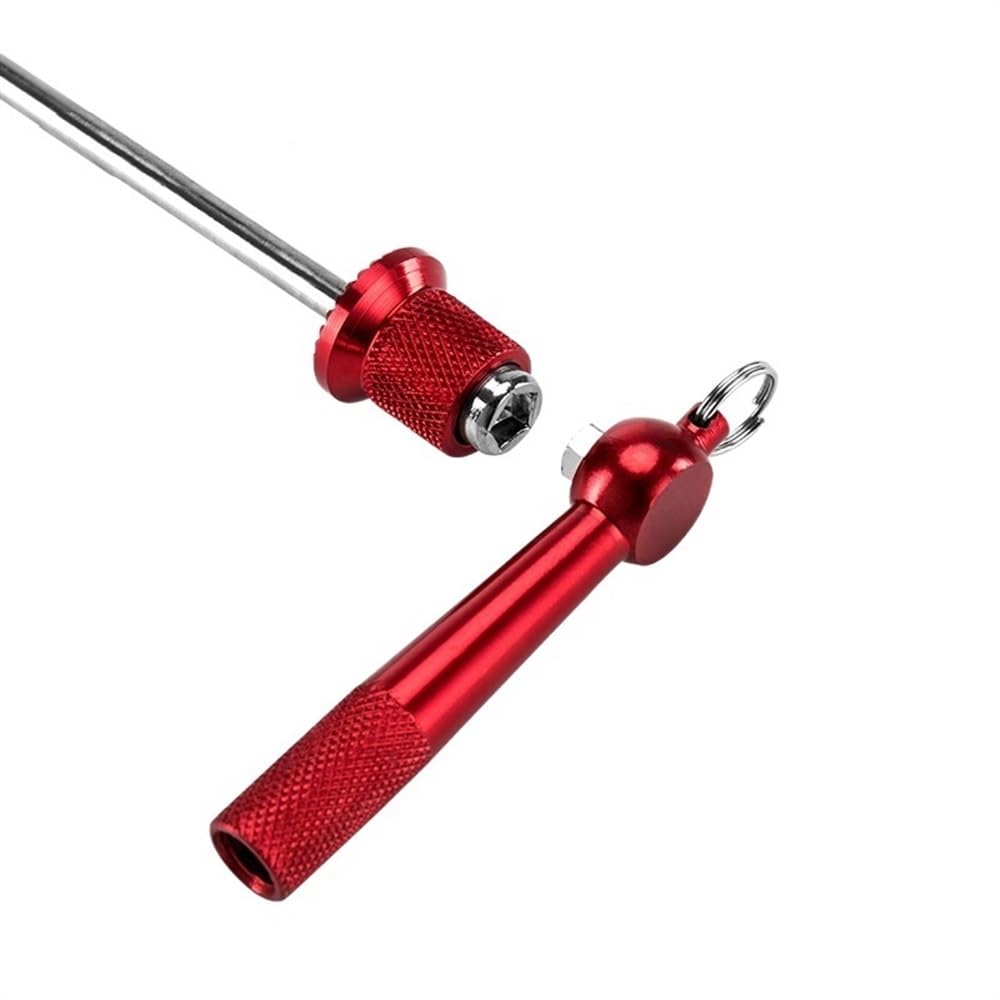 Serrages Et Blocages Rapides Ultralight Anti Theft Skewers Road MTB Bike Wheels Locking Security Bicycle Post Quick Release QR Bike Parts Moyeu De Roue Brochettes