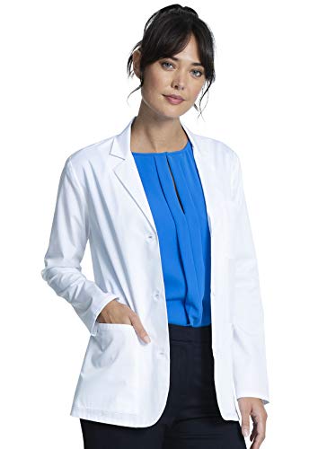 Cherokee Women's Lab Coat 28" Button Up Front Consultation Coat CK451 - Image 7