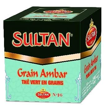 Sultan Luxury Moroccan Greentea Grain Ambar 500g